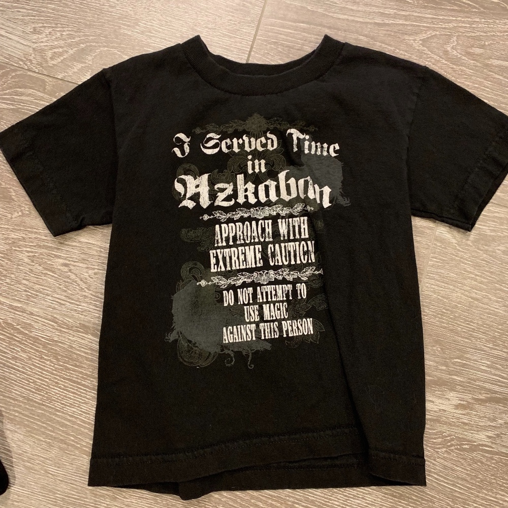 Boys Harry Potter Azkaban T-Shirt XS (4)